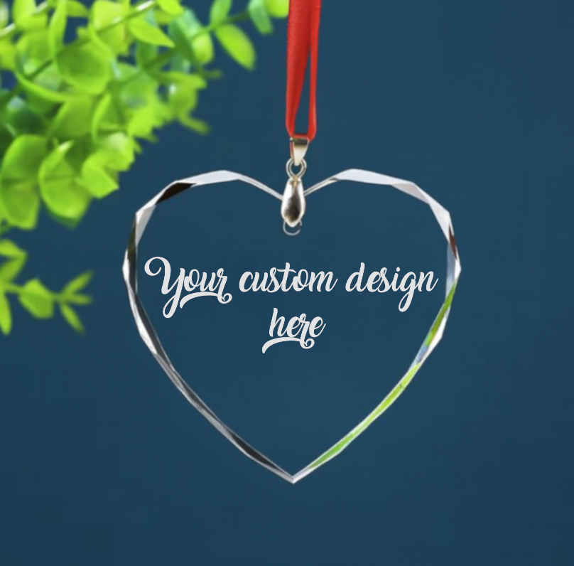 Heart Crystal Ornament