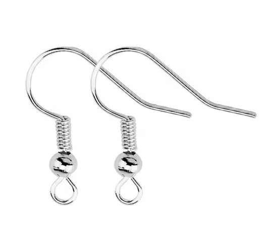Sterling Silver Hoops (solid 925 Silver) Upgrade
