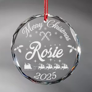 Christmas Crystal Ornaments
